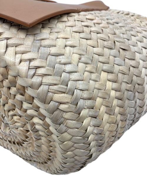 ZANCHETTI（ザンケッティー）ZANCHETTI (ザンケッティー) POSITANO カゴバッグ ブラウンの古着・服飾アイテム