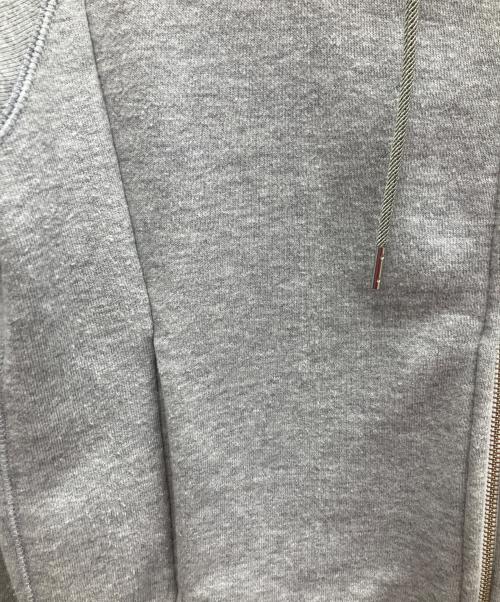 KALNA（カルナ）KALNA (カルナ) 吊裏毛ジップパーカー グレーの古着・服飾アイテム