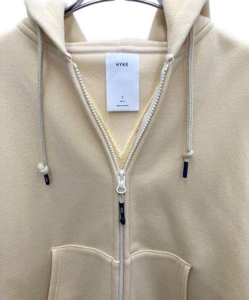 HYKE（ハイク）HYKE (ハイク) SWEAT HOODIE イエロー サイズ:SIZE1の古着・服飾アイテム