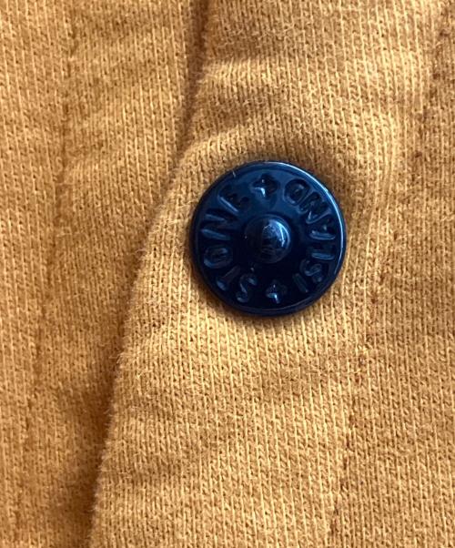 STONE ISLAND（ストーンアイランド）STONE ISLAND (ストーンアイランド) ジップアップコットンフーディ ブラウン サイズ:XXLの古着・服飾アイテム