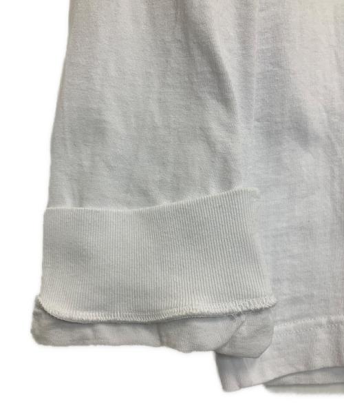 sacai（サカイ）sacai (サカイ) KNOW FUTURE L S T-Shirt ホワイト サイズ:4の古着・服飾アイテム