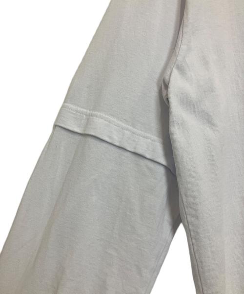 sacai（サカイ）sacai (サカイ) KNOW FUTURE L S T-Shirt ホワイト サイズ:4の古着・服飾アイテム