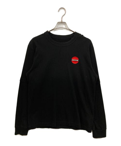 sacai（サカイ）sacai (サカイ) KNOW FUTURE L S T-Shirt / ノウ フューチャー L S Tシャツ ブラック サイズ:4の古着・服飾アイテム