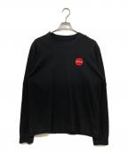 sacaiサカイ）の古着「KNOW FUTURE L S T-Shirt」｜ブラック