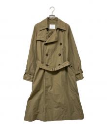 AP STUDIO（エーピーストゥディオ）の古着「ナイロン Basic トレンチコート」｜ベージュ