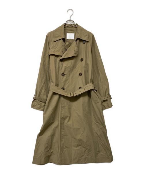 AP STUDIO（エーピーストゥディオ）AP STUDIO (エーピーストゥディオ) ナイロン Basic トレンチコート ベージュ サイズ:36の古着・服飾アイテム