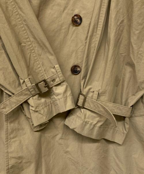 AP STUDIO（エーピーストゥディオ）AP STUDIO (エーピーストゥディオ) ナイロン Basic トレンチコート ベージュ サイズ:36の古着・服飾アイテム