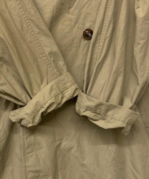 AP STUDIO（エーピーストゥディオ）AP STUDIO (エーピーストゥディオ) ナイロン Basic トレンチコート ベージュ サイズ:36の古着・服飾アイテム