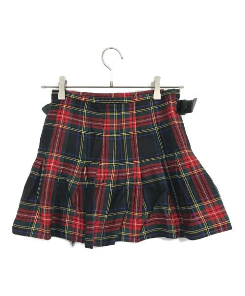 O'NEIL OF DUBLIN（オニールオブダブリン）O'NEIL OF DUBLIN (オニールオブダブリン) ラップミニスカート レッド サイズ:6の古着・服飾アイテム