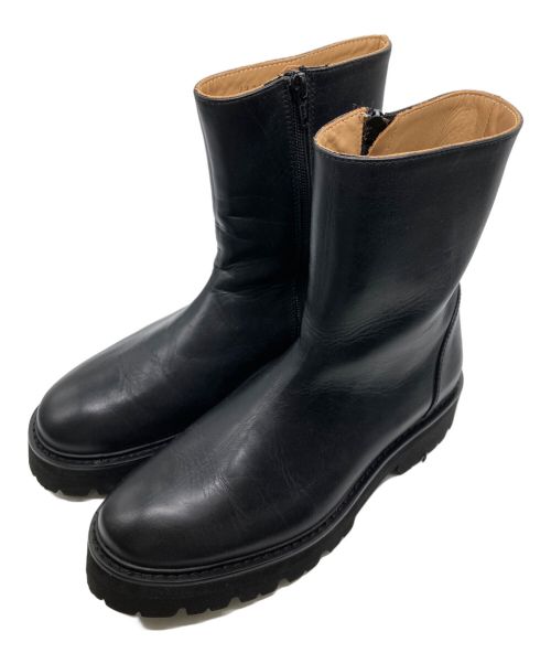 Caminando（カミナンド）Caminando (カミナンド) SIDE ZIP ブーツ ブラック サイズ:7の古着・服飾アイテム