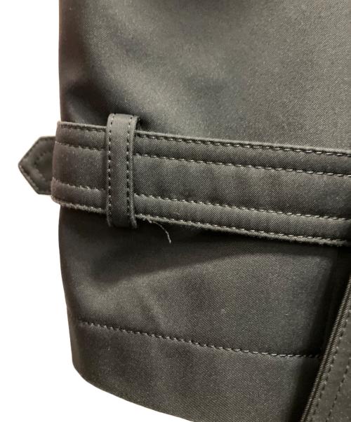 BURBERRY BLACK LABEL（バーバリーブラックレーベル）BURBERRY BLACK LABEL (バーバリーブラックレーベル) ステンカラーコート トレンチコート ブラック サイズ:Мの古着・服飾アイテム