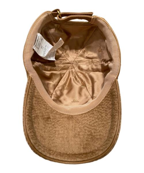 MaxMara（マックスマーラ）MaxMara (マックスマーラ) Cappello DONELLA ベースボールキャップ キャメル サイズ:57の古着・服飾アイテム