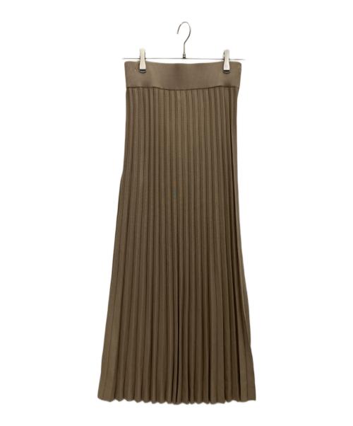 DEUXIEME CLASSE（ドゥーズィエム クラス）Deuxieme Classe (ドゥーズィエム クラス) beauty pleated スカート ベージュ サイズ:SIZE36 未使用品の古着・服飾アイテム