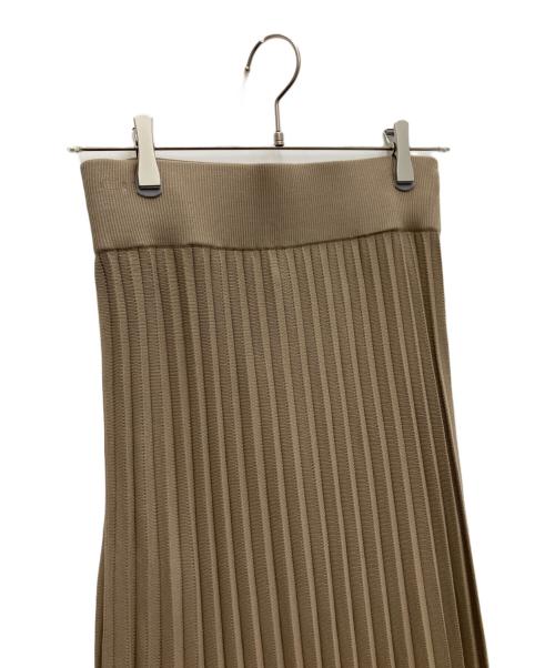 DEUXIEME CLASSE（ドゥーズィエム クラス）Deuxieme Classe (ドゥーズィエム クラス) beauty pleated スカート ベージュ サイズ:SIZE36 未使用品の古着・服飾アイテム