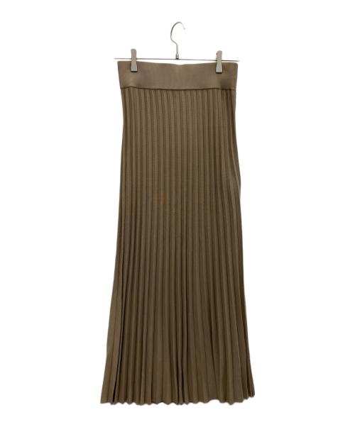 DEUXIEME CLASSE（ドゥーズィエム クラス）Deuxieme Classe (ドゥーズィエム クラス) beauty pleated スカート ベージュ サイズ:SIZE36 未使用品の古着・服飾アイテム