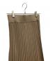 Deuxieme Classe (ドゥーズィエム クラス) beauty pleated スカート ベージュ サイズ:SIZE36 未使用品：11000円