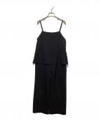 green label relaxingグリーンレーベルリラクシング）の古着「ドライタッチ オールインワン」｜ブラック