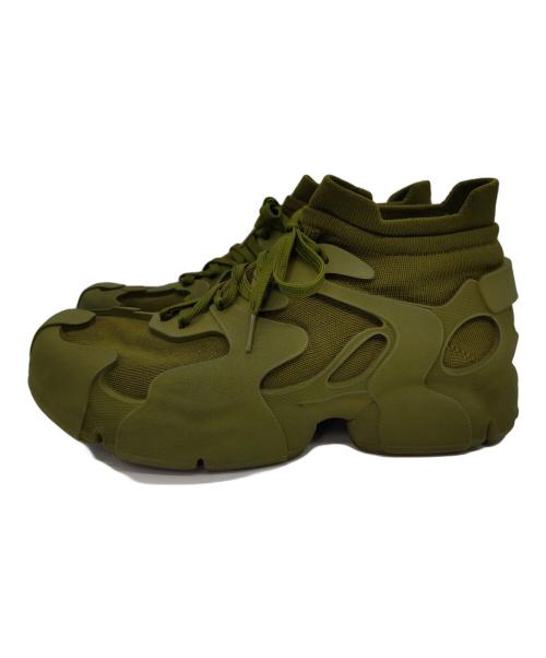 CAMPERLAB（カンペールラボ）CAMPERLAB (カンペールラボ) Tossu グリーン サイズ:42の古着・服飾アイテム