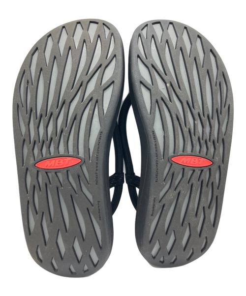 MBT（エムビーティー）MBT (エムビーティー) EDIFICE (エディフィス) BUNTARO for ED トレーニングサンダル ブラック サイズ:41の古着・服飾アイテム