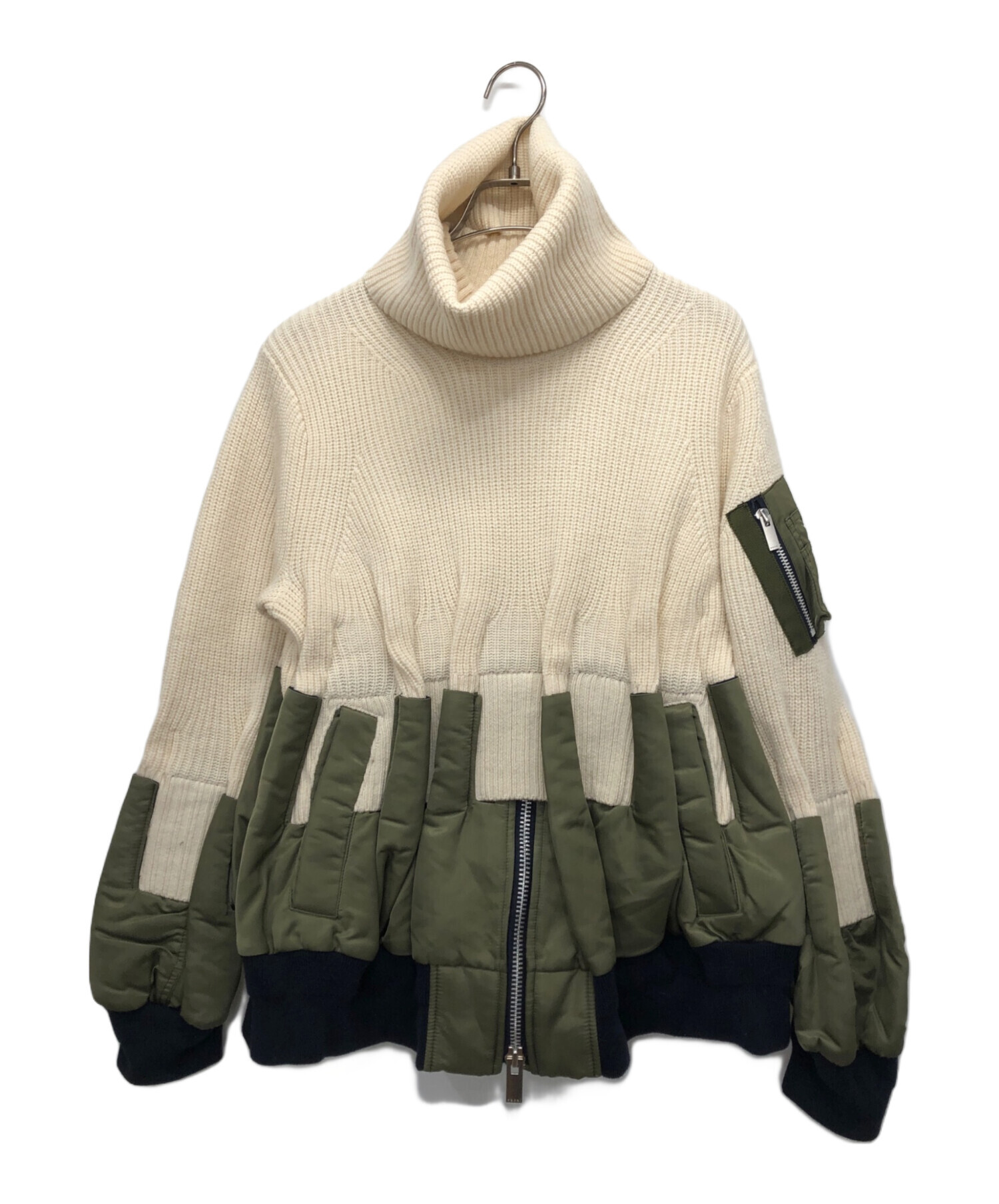 sacai MA1ドッキングニット 【公式通販】