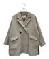 green label relaxing（グリーンレーベルリラクシング）の古着「ヴィクトリアン ウール ドルマン コート」｜グレー