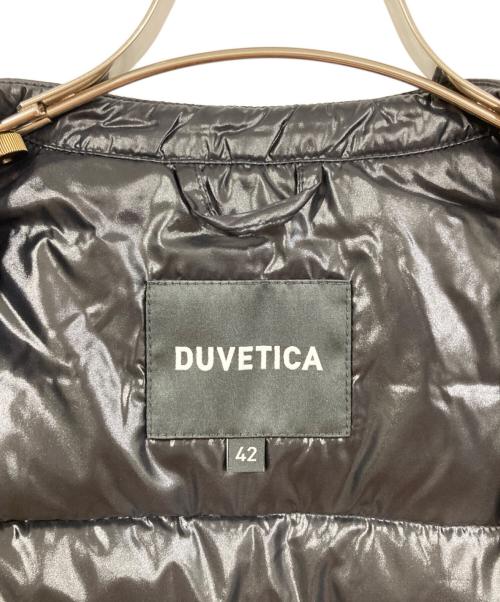 DUVETICA（デュベティカ）DUVETICA (デュベティカ) ナオスドゥエノーカラーダウンジャケット ブラック サイズ:42の古着・服飾アイテム