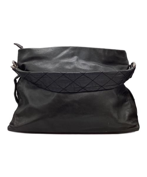 CHANEL（シャネル）CHANEL (シャネル) ラムスキンショルダーバッグ ブラック サイズ:下記参照の古着・服飾アイテム