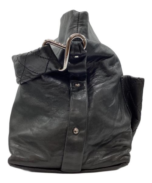 CHANEL（シャネル）CHANEL (シャネル) ラムスキンショルダーバッグ ブラック サイズ:下記参照の古着・服飾アイテム