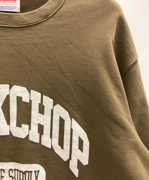 PORKCHOP GARAGE SUPPLY（ポークチョップガレージサプライ）PORKCHOP GARAGE SUPPLY (ポークチョップガレージサプライ) スウェット オリーブ サイズ:Ｌの古着・服飾アイテム