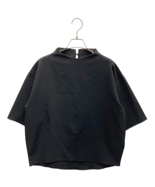 SOEJU（ソージュ）SOEJU (ソージュ) 7分袖ブラウス ブラック サイズ:SIZEFREEの古着・服飾アイテム