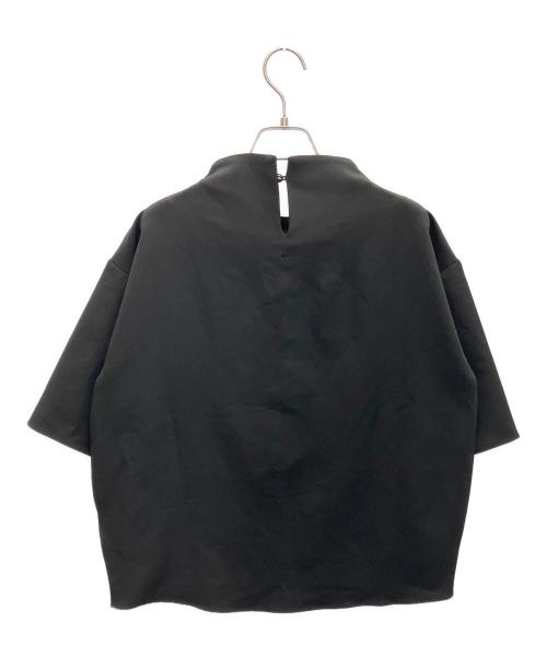 SOEJU（ソージュ）SOEJU (ソージュ) 7分袖ブラウス ブラック サイズ:SIZEFREEの古着・服飾アイテム