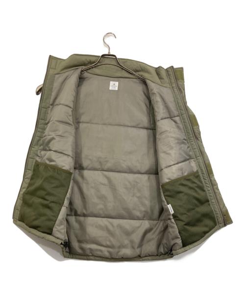 LANVIN en Bleu（ランバンオンブルー）LANVIN en Bleu (ランバンオンブルー) ビッグシルエット中綿ベスト カーキ サイズ:SIZE 48の古着・服飾アイテム