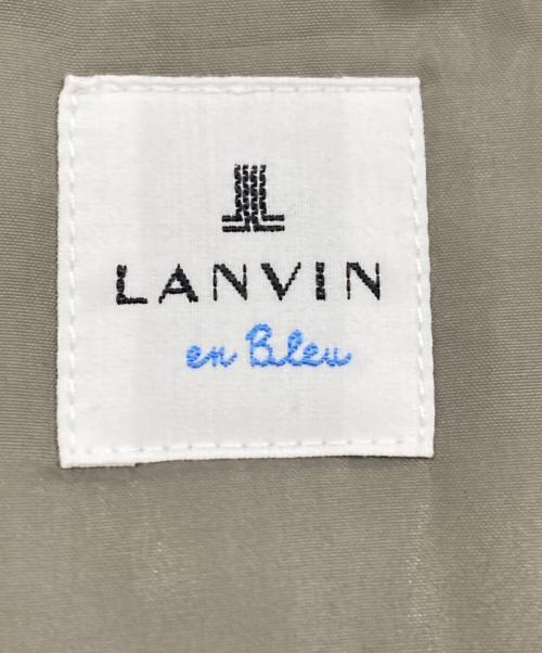 LANVIN en Bleu（ランバンオンブルー）LANVIN en Bleu (ランバンオンブルー) ビッグシルエット中綿ベスト カーキ サイズ:SIZE 48の古着・服飾アイテム