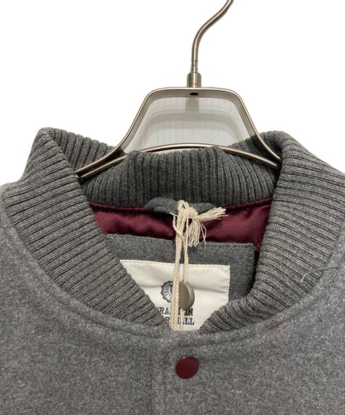 Franklin & Marshall（フランクリン＆マーシャル）Franklin & Marshall (フランクリン＆マーシャル) フルデコ スタジャン グレー×ブラウン サイズ:XXL 未使用品の古着・服飾アイテム