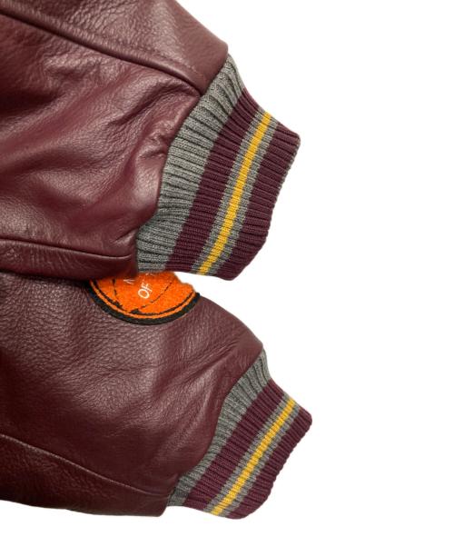 Franklin & Marshall（フランクリン＆マーシャル）Franklin & Marshall (フランクリン＆マーシャル) フルデコ スタジャン グレー×ブラウン サイズ:XXL 未使用品の古着・服飾アイテム