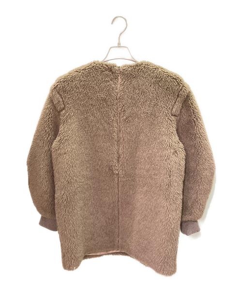 MaxMara（マックスマーラ）MaxMara (マックスマーラ) テディベアチュニック ブラウン サイズ:38の古着・服飾アイテム