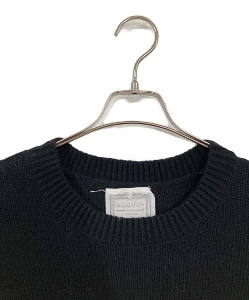 BEARDSLEY（ビアズリー）BEARDSLEY (ビアズリー) 花籠チュニックニットプルオーバー ブラック サイズ:FREEの古着・服飾アイテム