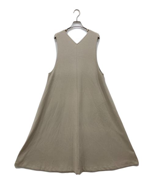 BEARDSLEY（ビアズリー）BEARDSLEY (ビアズリー) ブークレワンピース ベージュ サイズ:1の古着・服飾アイテム