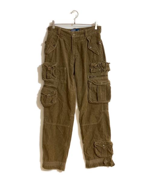 POLO RALPH LAUREN（ポロ・ラルフローレン）POLO RALPH LAUREN (ポロ・ラルフローレン) パラシュートカーゴパンツ ブラウン サイズ:W32×L32の古着・服飾アイテム