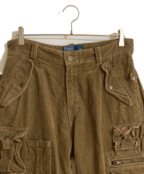 POLO RALPH LAUREN（ポロ・ラルフローレン）POLO RALPH LAUREN (ポロ・ラルフローレン) パラシュートカーゴパンツ ブラウン サイズ:W32×L32の古着・服飾アイテム