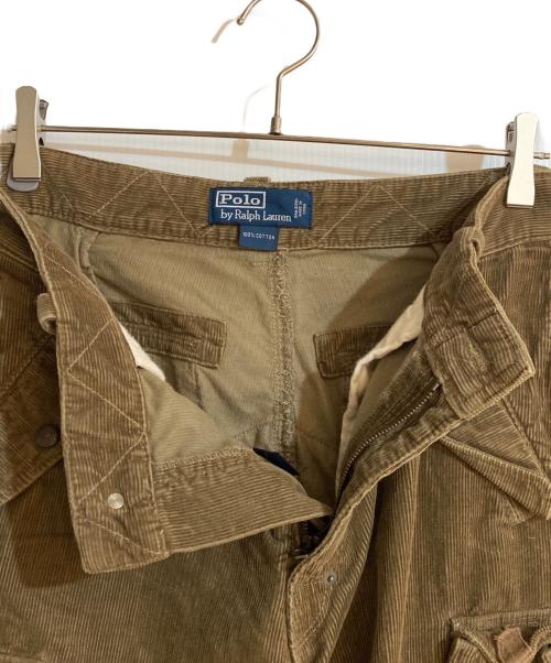 POLO RALPH LAUREN（ポロ・ラルフローレン）POLO RALPH LAUREN (ポロ・ラルフローレン) パラシュートカーゴパンツ ブラウン サイズ:W32×L32の古着・服飾アイテム