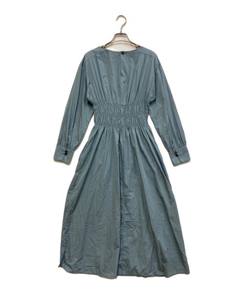 LOUNIE（ルーニー）LOUNIE (ルーニー) ロングワンピース ブルー サイズ:SIZE 38の古着・服飾アイテム