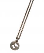 GUCCIグッチ）の古着「GGロゴネックレス」｜シルバー