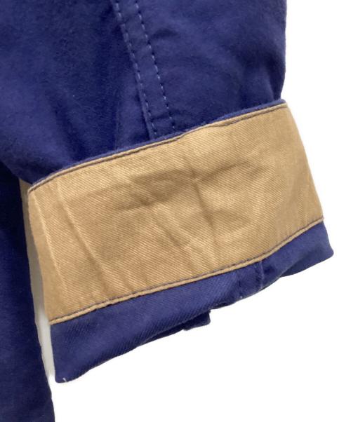 JUNYA WATANABE MAN（ジュンヤワタナベマン）JUNYA WATANABE MAN (ジュンヤワタナベマン) COMME des GARCONS (コムデギャルソン) モールスキンジャケット ブルー サイズ:XSの古着・服飾アイテム