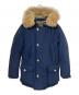 WOOLRICH（ウールリッチ）の古着「ファー付ダウンジャケット」｜ネイビー