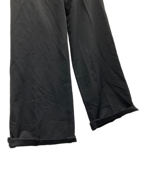 minsobi（ミンソビ）minsobi (ミンソビ) ドローコードワイドイージパンツ ブラック サイズ:SIZE FREEの古着・服飾アイテム