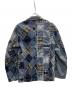 Engineered Garments (エンジニアドガーメンツ) BEAMS PLUS (ビームスプラス) パッチワークジャケット ブルー サイズ:М：9000円
