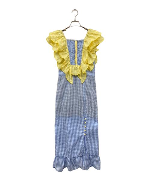 PAMEO POSE（パメオポーズ）PAMEO POSE (パメオポーズ) Aletta Dress ブルー サイズ:Sの古着・服飾アイテム