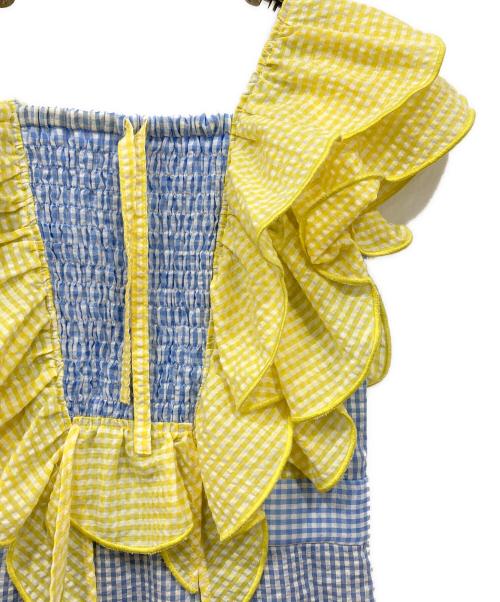 PAMEO POSE（パメオポーズ）PAMEO POSE (パメオポーズ) Aletta Dress ブルー サイズ:Sの古着・服飾アイテム