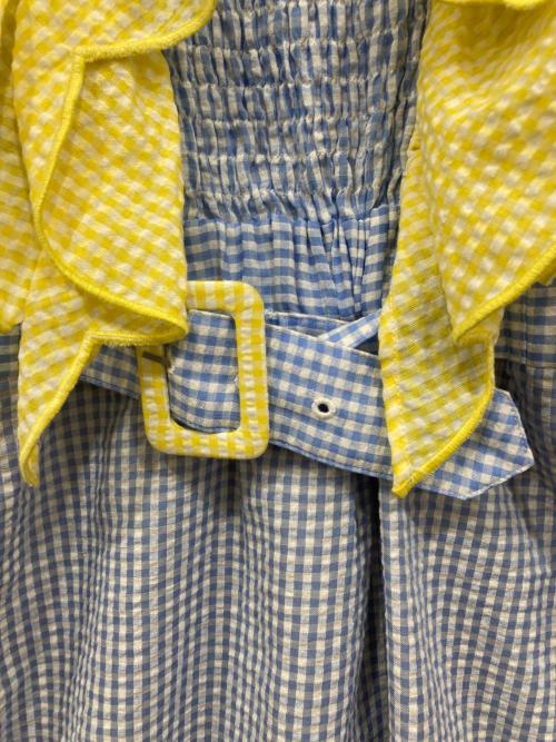 PAMEO POSE（パメオポーズ）PAMEO POSE (パメオポーズ) Aletta Dress ブルー サイズ:Sの古着・服飾アイテム